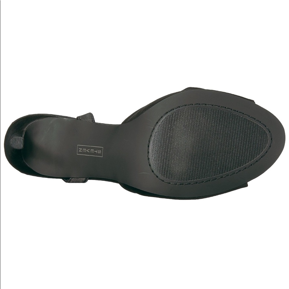 Steve Madden Black Satin Pump - Picture 3 of 4